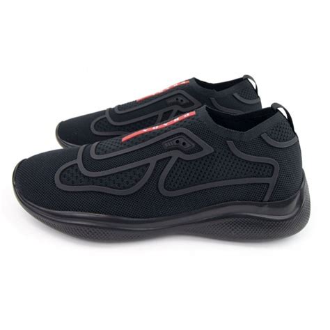 prada rubber slip ons|prada slip on sneakers sale.